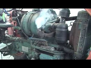 KUBOTA L200 First Engine Start After long shipping