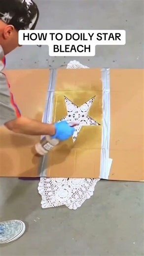 How To Doily Star Bleach