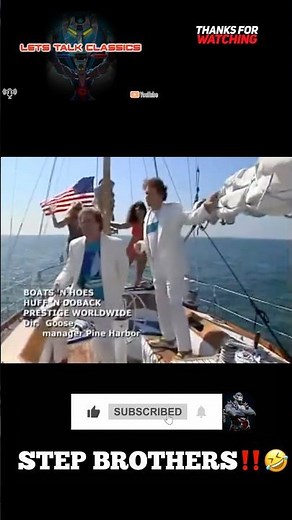 STEP BROTHERS-“BOATS ‘N HOES”‼️🤣#letstalkclassics #comedy #funny