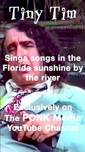 Tiny Tim Sings Beautiful Ohio In the Florida Sunshine! Unreleased Footage Tampa 1994. #tinytim