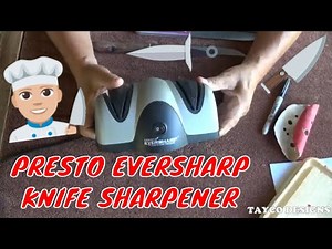 First Look At Presto EverSharp Knife Sharpener