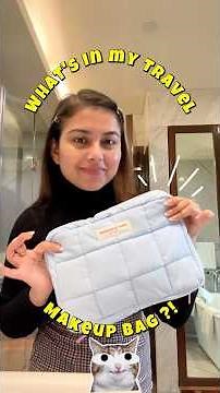 Travel Makeup Bag Essentials: WHAT'S IN MY BAG 👜 @ArpitaGhoshalVlogs
