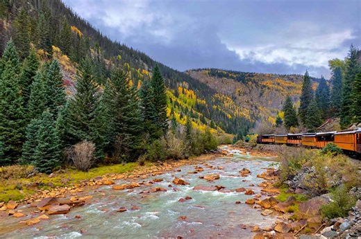 This Scenic Train Through Colorado’s San Juan Mountains Is Magical in the Fall