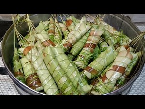 PAANO GUMAWA NG SUMAN SA DAHON SA NIYOG O SUMAN IBOS BISAYA VERSION ‼️