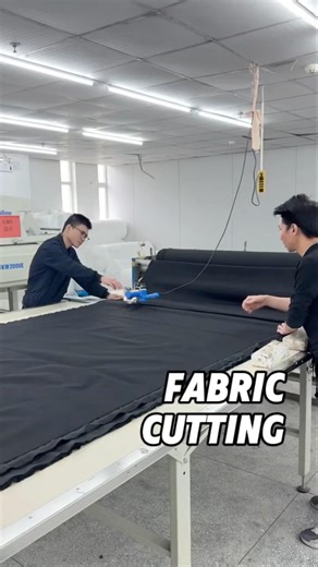 Fabric Cutting Process in Garment Production | Custom Apparel Manufacturing | Raysilk