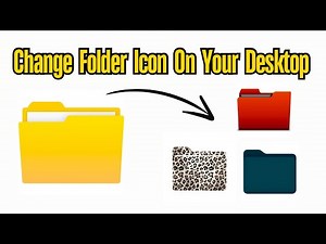 How to Change Folder Icons On Your Desktop | Personalize Your Windows Folders with Custom Icons