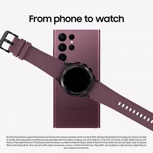 9.7K views · 267 reactions | Running low on battery? Share power across your Galaxy devices. #GalaxyTabS8 Series doubles as a powerhouse, and #GalaxyS22 Series can charge Galaxy wearables on the go with wireless Power Share. https://bit.ly/387LTWc | Samsung | Facebook