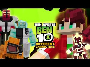 Minecraft Ben 10: NEW Addon with INSANE Transformations!