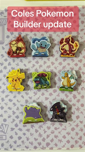Pokemon Builder Collection Update from Coles