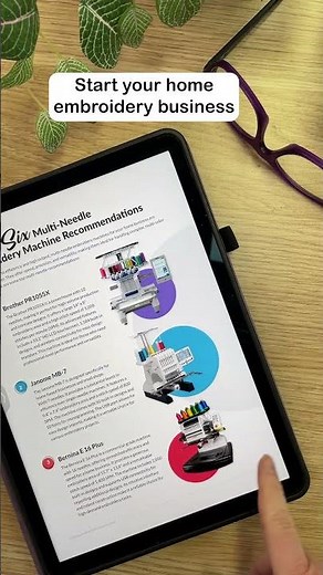 build a thriving home embroidery business free ebook