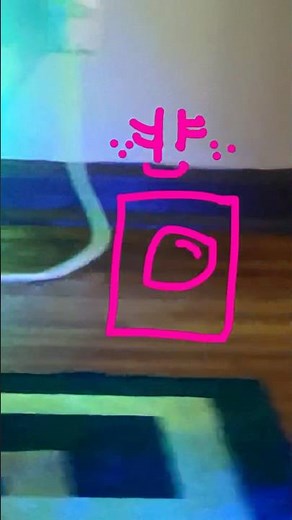 Sitting on the washer