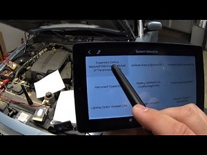 Crown Victoria - Fan Test With Scan Tool