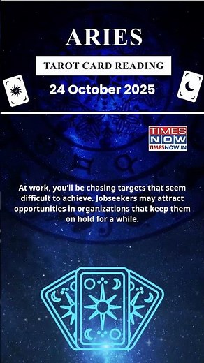 Aries Tarot Card Reading | 24 October Zodiac | Astrology & Prediction of the Day | #short #tarot