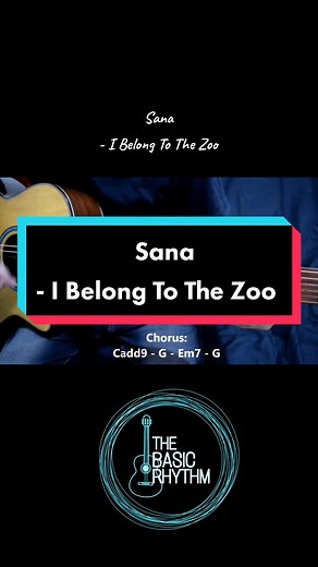 Sana sinabi mo.. #ibelongtothezoo #sana #TheBasicRhythm #guitarturorial #youtube #foryoupage #fyp #duet