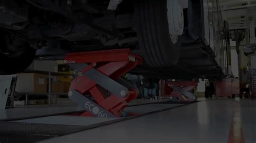 The Stertil-Koni ECOLIFT is the world’s only re-locatable in-ground lifting system. Available in 2, 3, or 4-scissor configurations. Very impressive! | Brent Newman