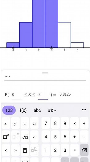 Probability Calculator| GeoGebra| Binomial Distribution #aimath #maths #geogebra #geogebratutorial