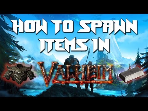 How to SPAWN items in VALHEIM! Other useful tips and commands using the ADMIN Console
