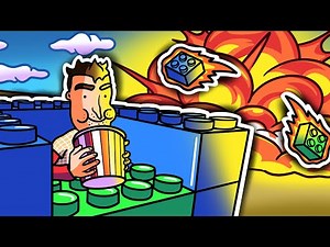 I Built a NUKE SURVIVAL BUNKER but with LEGOS in Gmod!!