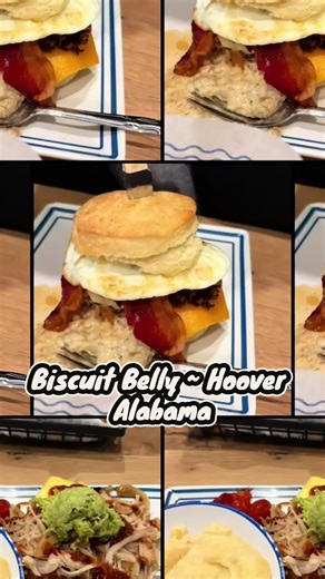 Biscuit Belly - Hoover AL 10/10 experience🤏🏽✨ #brunchspots #biscuit #biscuitbelly #birminghamfoodie #foodie @Biscuit Belly The atmosphere was amazing! My order Cinnamocha The Rockwell supreme The T-Bird Bonuts