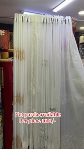 Premium quality net curtain Size 5/7ft Ring :10ring Order :9865645813 Dillibazar road opposite of kl complex #netcurtain #parda #curtains #furnishing #homedecor | Fashion Nepal Pvt.Ltd