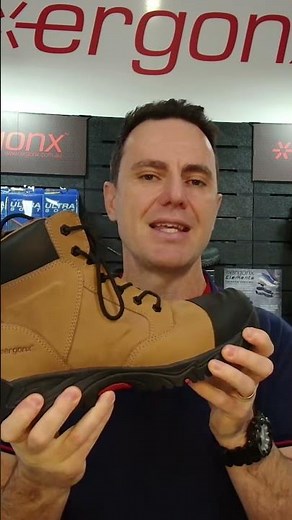 Ultimate Comfort: Ergonx Arch Support Work & Safety Boots #NonMarkingOutsole #WorkBoots