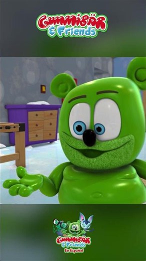 🌨️ Snow Problems! #gummibär #gummybear #gummibar #ositogominola #spanish #youtubeshorts