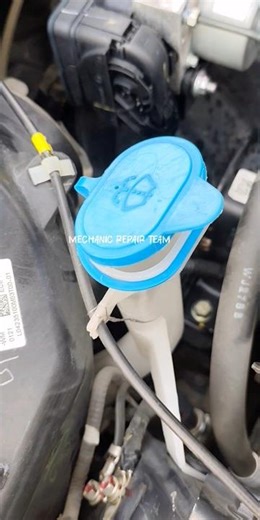 Simple Morning Engine Checkup to Avoid Breakdown😊 #shortvideo