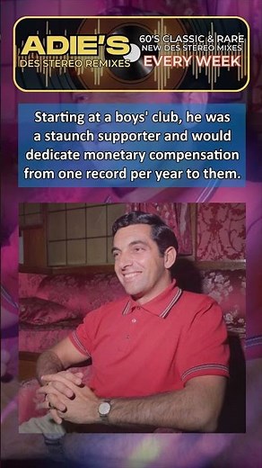 Frankie Vaughan - Tower Of Strength (1961) - New Stereo Remix (SHORT)