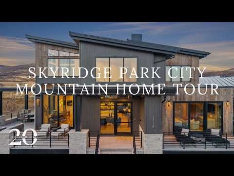 Custom Mountain Home Tour | SkyRidge Park City, UT