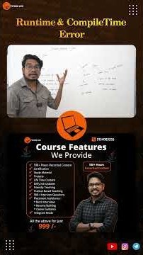 Compile Time Error vs Run Time Error in Java | Most Important Interview Question | PythonLife