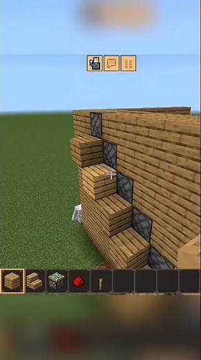 how to make hidden letter in minecraft #shorts ##gaming #minecraft