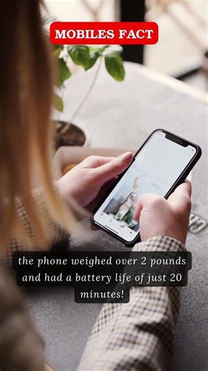 📱 First Mobile Phone Facts You Didn’t Know 🤯 | Tech History #Shorts #didyouknow