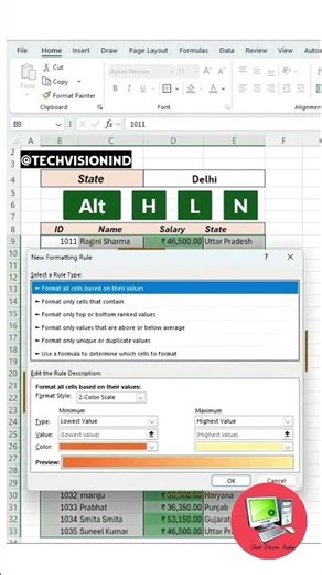 simple & powerful tric #computerlearning #excel #computereducation #exceltips