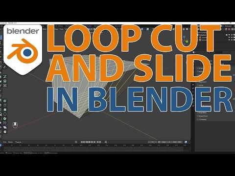 LOOP CUT AND SLIDE IN BLENDER 5.0