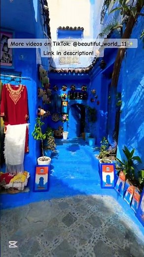 Chefchaouen: Life in BLUE! 💙🇲🇦