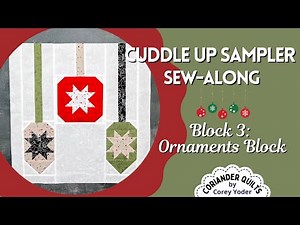 Ornaments Quilt Block Tutorial