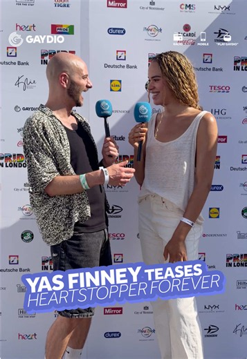 Heartstopper star @yazdemand has some exclusive TEA on the ‘Heartstopper Forever’ film - which is set to be the final on-screen installment of @aliceoseman ‘s brilliant young teen romance series The film is out a week today - who is excited to watch it! #heartstopper #heartstopperforever #yasminfinney #nickandcharlie