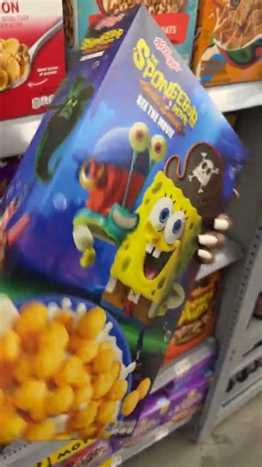 Cause when they started making all this cereal???? #spongebob #cereal #plankton #new #foodreview
