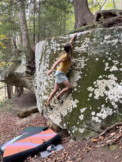 Raven Rocks Bouldering: “Sure, Why Not” V3