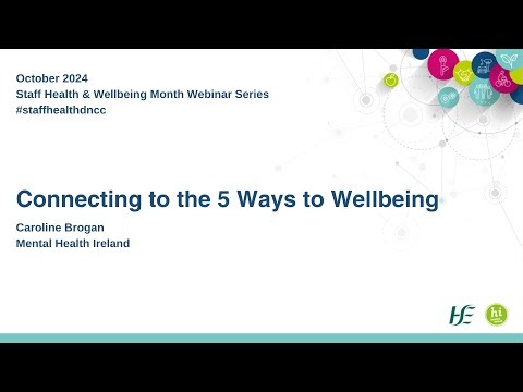 5 Ways to Wellbeing