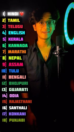 𝙎𝙃𝙍𝙄𝙑𝙄𝙎𝙃𝙉𝙐 on Instagram: "Nodivalandava Trend in 18 Languages! ❤️ So many of you have been asking me to add Odia, Santali, Gujarati, etc. So here you guys go! Enjoy this one 🫶 #nodivalandava #reels #viral #trending #mashup #music #tamil #trendingreels #telugu #trend #kannada #hindi #english #malayalam #marathi #nepal #assam #assamese #tulu #tulunadu #bengali #bhojpuri #gujarati #odia #rajasthani #rajasthan #santali #konkani #punjab #punjabi"