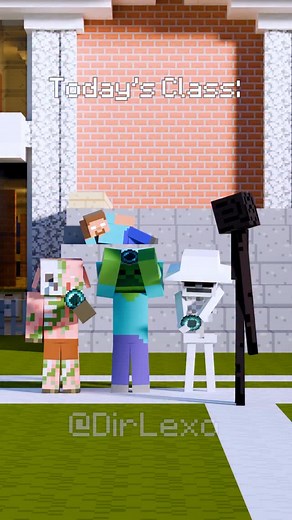 89K views · 5.6K reactions | The Monster School: A New Lesson | ENDER PEARL✨ #minecraft #blenderanimation #animation #blender3d #learning #monsterschool | Alejandro Willelm | Facebook