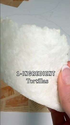 1 Ingredient Tortillas!