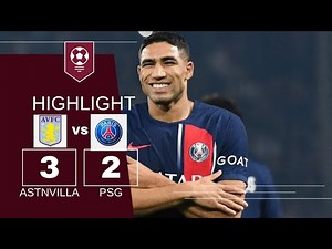 Aston Villa vs PSG – UCL Highlights & All Goals | Champions League 2025