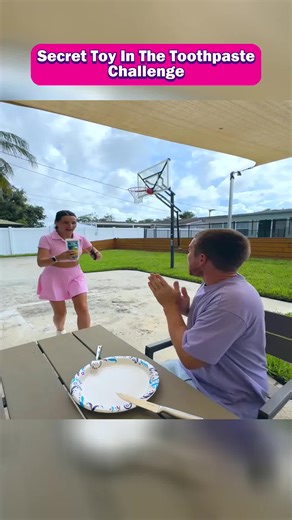 Secret Toy In The Toothpaste Challenge