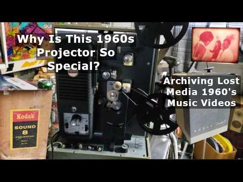 Can This Rare 1960's Kodak Projector Recover Music Stuck On Old Films?