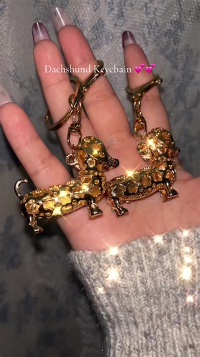 Adorable Dachshund Keychain Designs