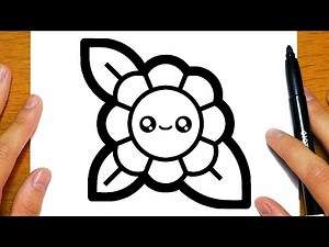 COMMENT DESSINER UNE JOLIE FLEUR | Dessins faciles