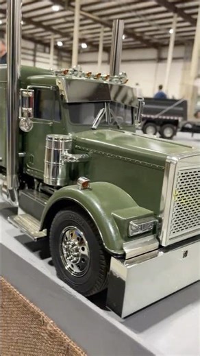 Stock Grand Hauler RC truck and a homemade trailer