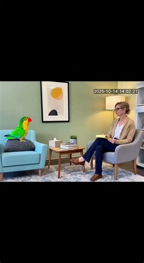 😂 Parrot Goes to Therapy and Complains “Nobody Listens to Me!” | Funniest CCTV Footage Ever 🦜💭